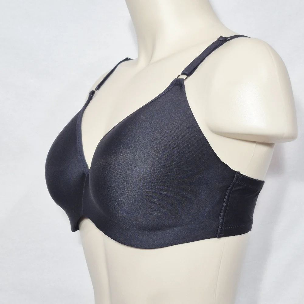 36C Hanes MHG606 Invisible Look Convertible‎ Underwire Bra Black